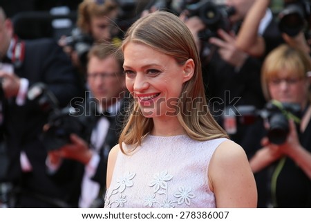 Heike Makatsch attends the Premiere of \'Irrational Man\' during the 68th annual Cannes Film Festival on May 15, 2015 in Cannes, France.