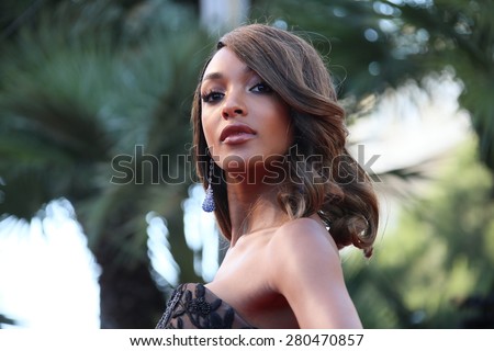 Jourdan Dunn attends the \'The Little Prince\' premiere during the 68th annual Cannes Film Festival on May 22, 2015 in Cannes, France.