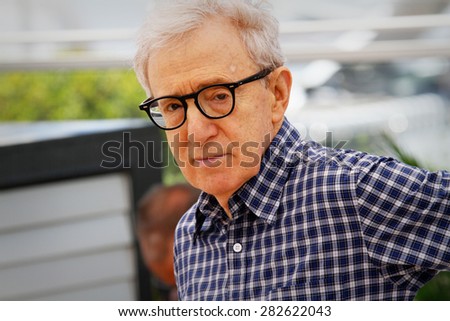 Director Woody Allen attends the \'Irrational Man\' photocall during the 68th annual Cannes Film Festival on May 15, 2015 in Cannes, France.