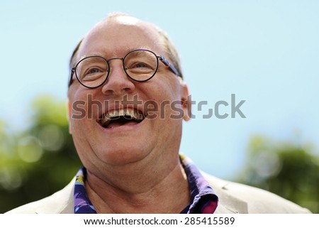 Chief creative officer Disney/Pixar John Lasseter  attends the \'Inside Out\' Photocall during the 68th annual Cannes Film Festival on May 18, 2015 in Cannes, France.