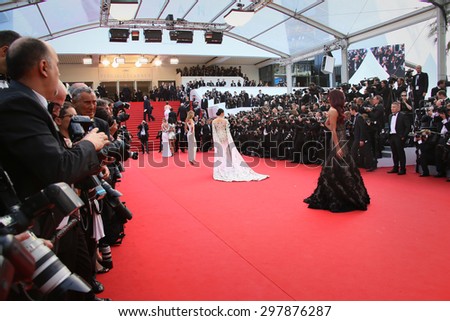 Guest attend the opening ceremony and \'La Tete Haute\' premiere during the 68th annual Cannes Film Festival on May 13, 2015 in Cannes, France.