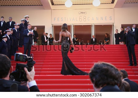 Jourdan Dunn attends the \'Little Prince\' Premiere during the 68th annual Cannes Film Festival on May 22, 2015 in Cannes, France.