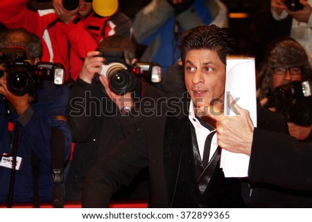 BERLIN - FEBRUARY 12: Actor  Shahrukh Khan attends the \'My Name Is Khan\' Premiere during day two of the 60th Berlin Film Festival at the Berlinale Palast on February 12, 2010 in Berlin, Germany