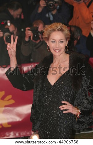 BERLIN - FEBRUARY 12: Actress Sharon Stone attends the premiere to promote the movie \'When A Man Falls In The Forest\' during the 57th Berlin  Film Festival  on February 12, 2007 in Berlin, Germany