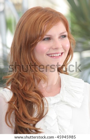 stock photo CANNES FRANCE MAY 24 Kirsten Dunst attends a photocall 