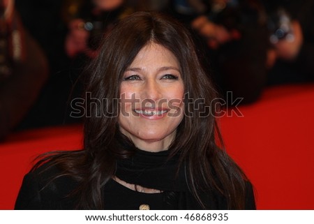 BERLIN - FEBRUARY 16: Actress Catherine Keener arrives to the \'Please Give\' Premiere during day six of the 60th Berlin  Film Festival at the Berlinale Palast on February 16, 2010 in Berlin, Germany
