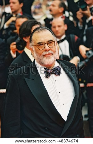CANNES, FRANCE - MAY 11: Francis Ford Coppola at the \'Apocalypse Now Redux\' film screening at the 54th Cannes Film Festival on May 11, 2001 Cannes, France.