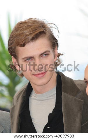 CANNES, FRANCE - MAY 15: Hayden Christensen attends a photocall promoting the film 'Star Wars Episode III' at the Palais during the 58th  Cannes Film Festival on May 15, 2005 in Cannes, France