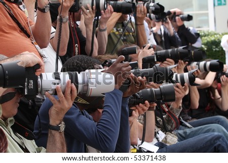 CANNES, FRANCE - MAY 17:The photographers  attends the  Photo Call held at the Palais des Festivals during the 63rd  Cannes Film Festival on May 17, 2010 in Cannes, France