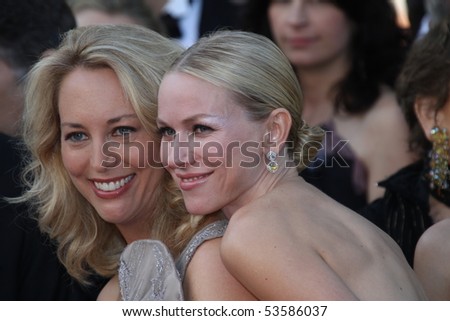 CANNES, FRANCE - MAY 20:  Naomi Watts and Former CIA agent Valerie Plame attend the \'Fair Game\' Premiere held at the Palais  during the 63rd  Cannes Film Festival on May 20, 2010 in Cannes, France