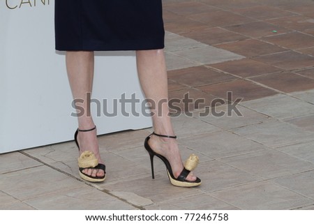 CANNES, FRANCE - MAY 12: Tilda Swinton attends the \'We Need To Talk About Kevin\' photocall during the 64th Annual Cannes Film Festival at Palais des Festivals on May 12, 2011 in Cannes, France.