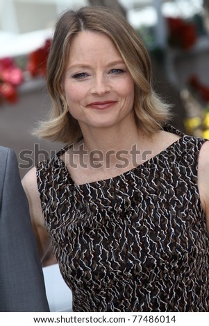 CANNES, FRANCE - MAY 17: Jodie Foster attends a photocall for 'The Beaver' during the 64th Cannes Film Festival at Palais des Festivals on May 17, 2011 in Cannes, France.