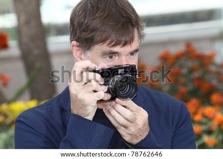 CANNES, FRANCE - MAY 13: Gus Van Sant  attends the \'Restless\' photocall during the 64th Annual Cannes Film Festival on May 13, 2011 in Cannes, France.