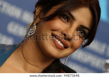 BERLIN, GERMANY - FEBRUARY 10:  Priyanka Chopra Roma attends the \'Don - The King Is Back\' Photocall during day two of the 62 Berlin Festival at the Grand Hyatt on February 10, 2012 in Berlin, Germany.