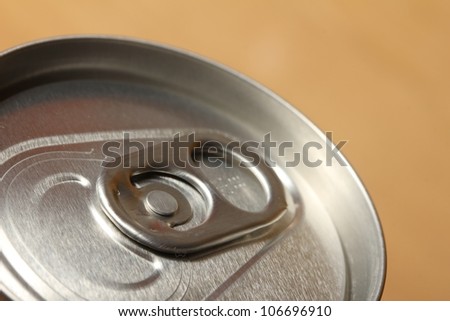 top of a drinking can