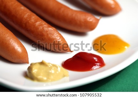 vienna sausages with dips