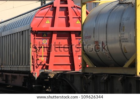 freight train wagons