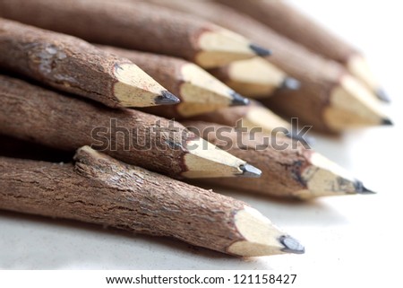 wooden lead pencil