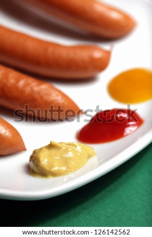 vienna sausages with dips