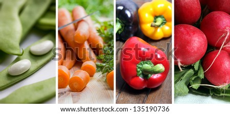 vegetable picture collection