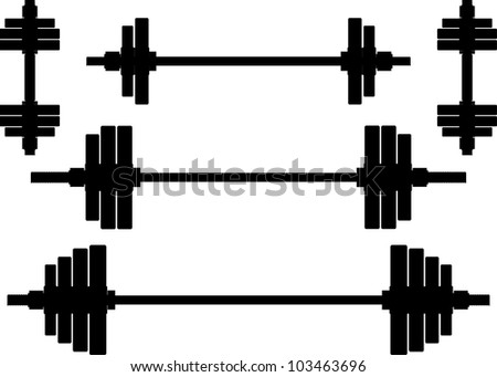 Weights Silhouette