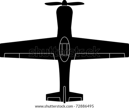 Aeroplane Stencil