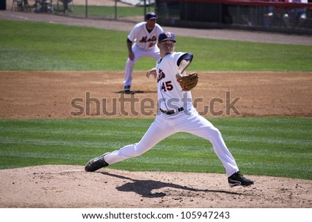 BINGHAMTON, NY - JUNE 14: Binghamton Mets\' pitcher Zack Wheeler throws a pitch against the Reading Phillies at NYSEG Stadium on June 14, 2012 in Binghamton, NY