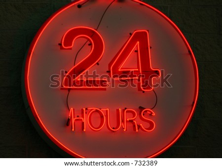 Open twenty-four hours