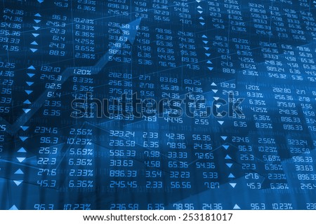 Blue Stock Exchange Board Ticker