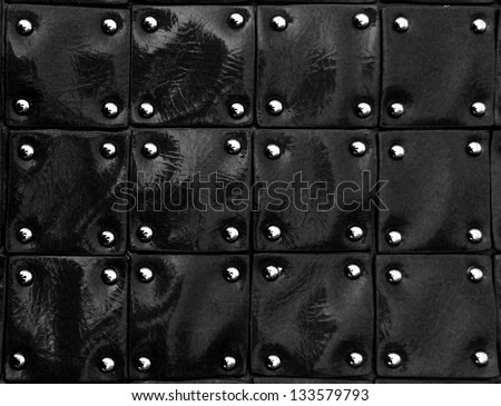 Black Patent Leather Texture Background
