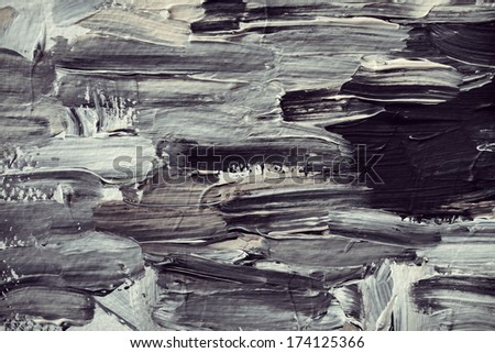 Abstract Art Original Oil Painting Background