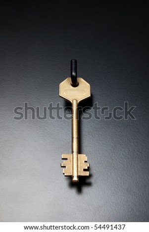 Key on a hook