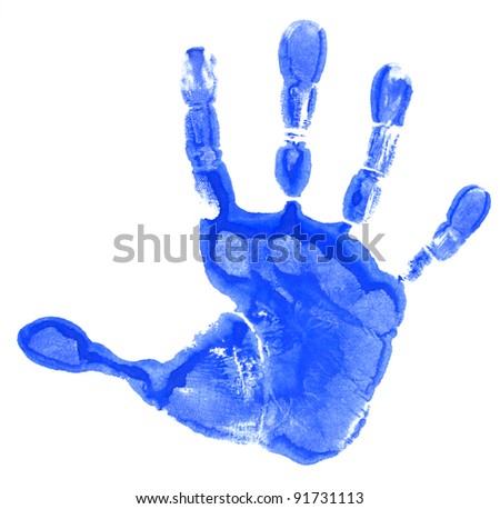Child Handprint Clipart