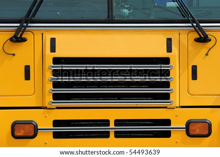 school bus front