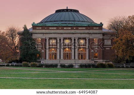 Auditorium At The University Of Illinois At Urbana-Champaign Stock ...