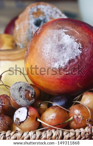 rotten fruits