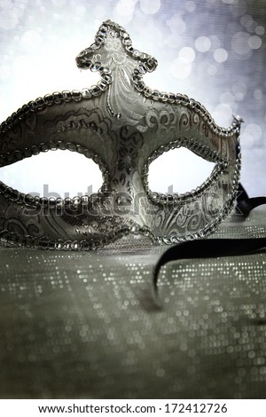 Vintage venetian carnival mask