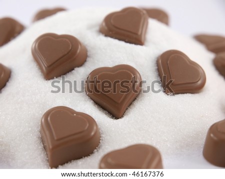 Chocolate hearts
