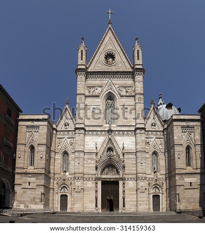 Naples Cathedral is the main church of Naples, southern Italy, commissioned by King Charles I of Anjou, completed in the early 14th century under Robert of Anjou.