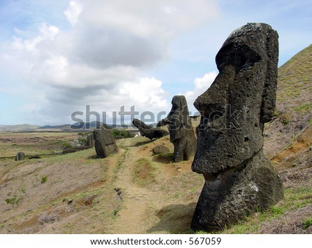 stock photo : Easter Island