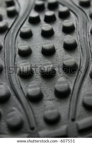 Sole of an indoor soccer boot