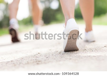 Running feet