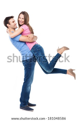 Happy young couple Happy young couple