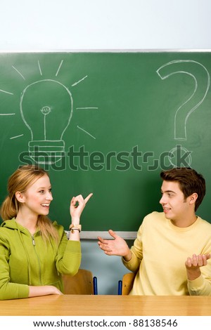 student light bulb