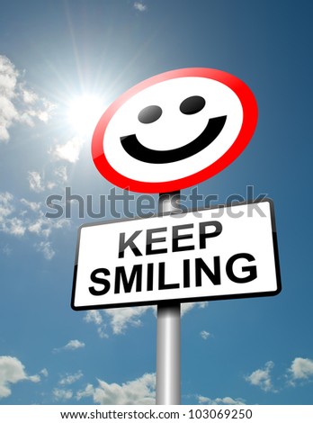 stock-photo-illustration-depicting-a-road-traffic-sign-with-a-keep-smiling-concept-blue-sky-and-sunlight-103069250.jpg