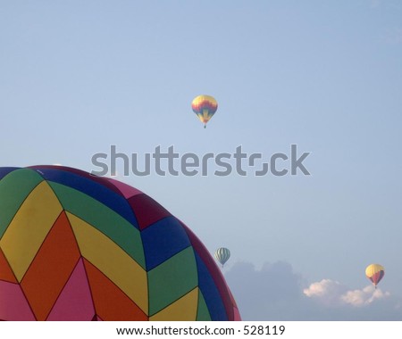 Hot air balloon, Lewiston, ME Balloon Festival
