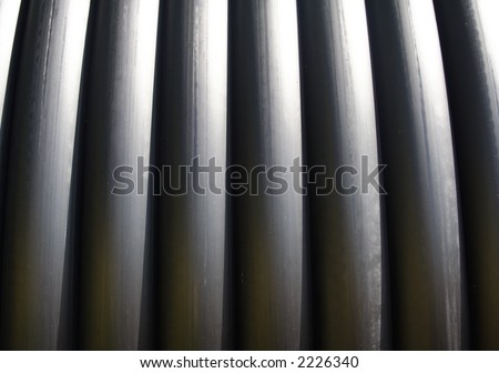 Technical rubber hose texture