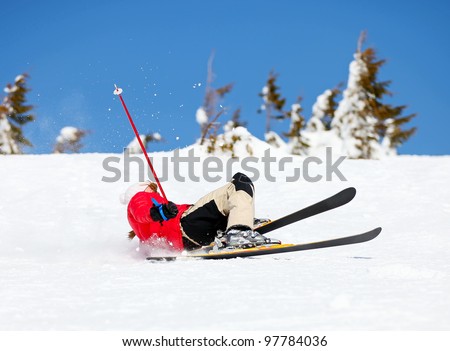 girl skier