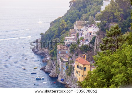 city coast in Italy