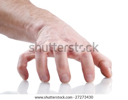 Blood Hand Gesture